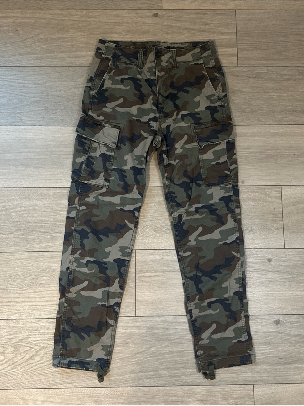 Lot Of 2~American Eagle Pants AEO Size 30x34 Slim Lived In Cargo Utility Pockets